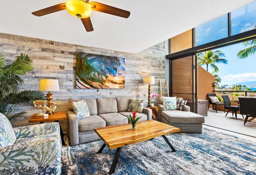 Апартаменты 1 Спальня Вид на Море, Kahana Villas   F508