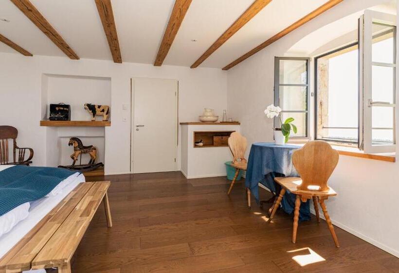 带大床的标准间, La Ferme De La Praz B&b