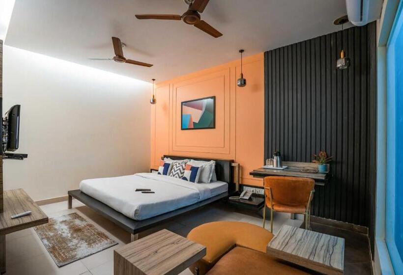 Номер Deluxe, Zostel Delhi