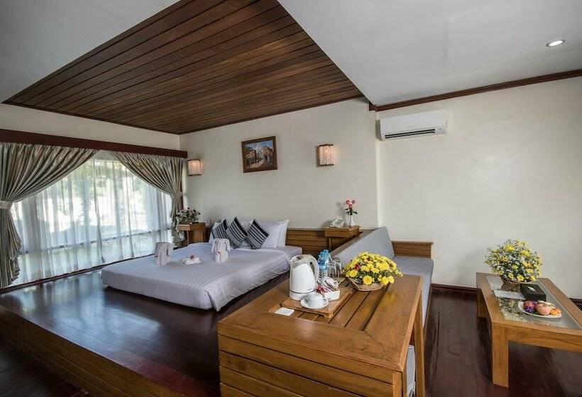 اتاق لوکس با چشم‌انداز باغ, Merciel Retreat & Resort