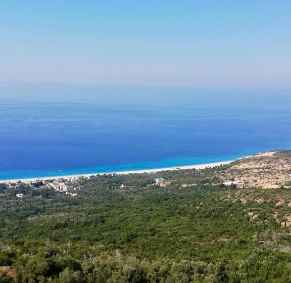 آپارتمان 1 خوابه با بالکن و چشم‌انداز دریا, Nostos Palase