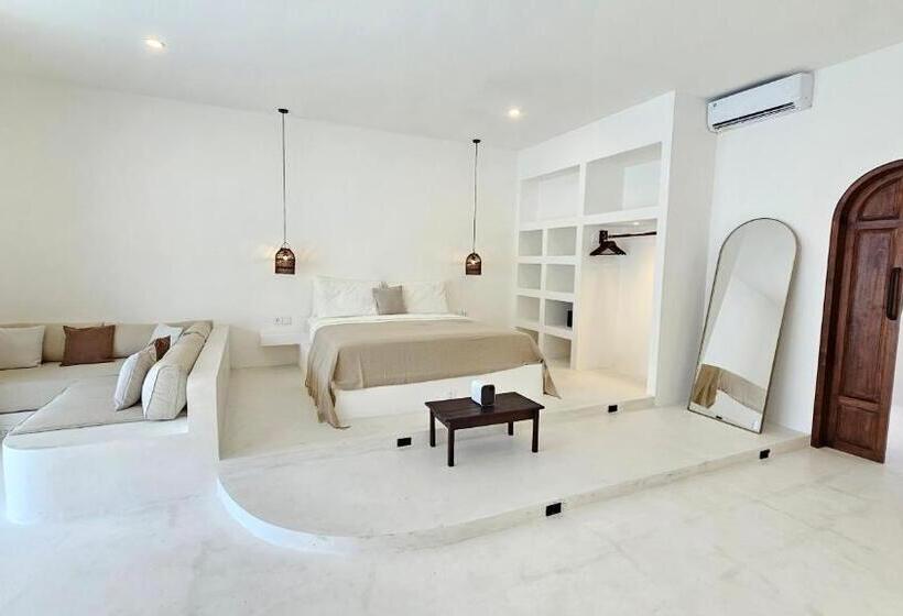 스탠다드 스튜디오 풀장 전망, La Bianca Studio Apartment