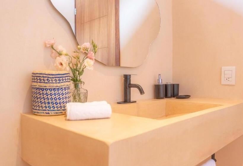 オーシャンビューデラックスルームバルコニー付き, La Alberca Hotel Boutique