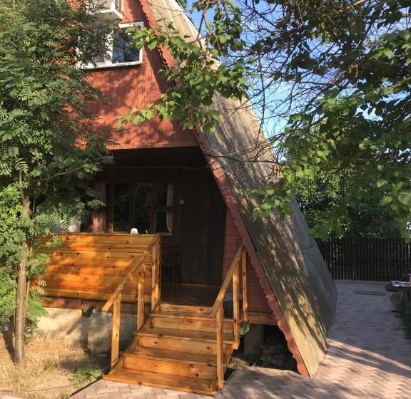 Quarto Quádruplo Estandar, номера в деревянных домиках