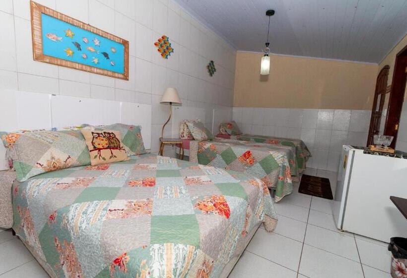Четырехместный номер Премиум, Pousada Casa Da Praia
