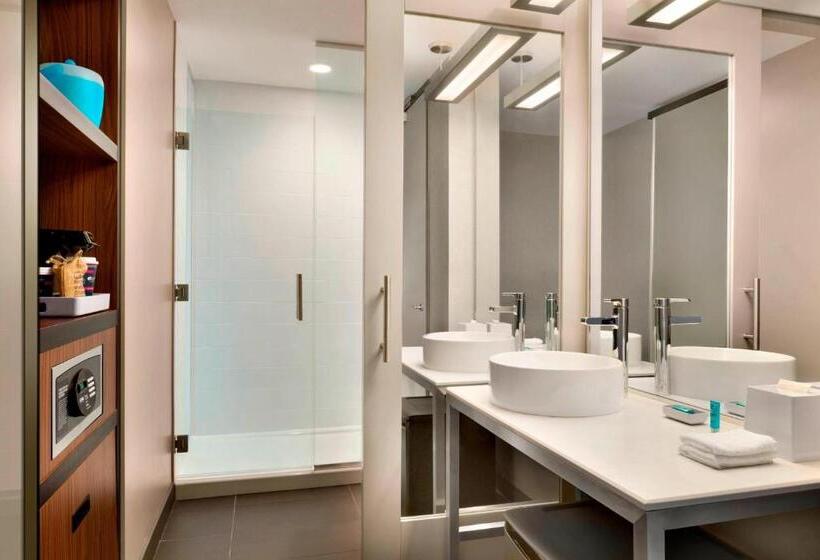 غرفة قياسية سرير كينج, Aloft Dallas Love Field