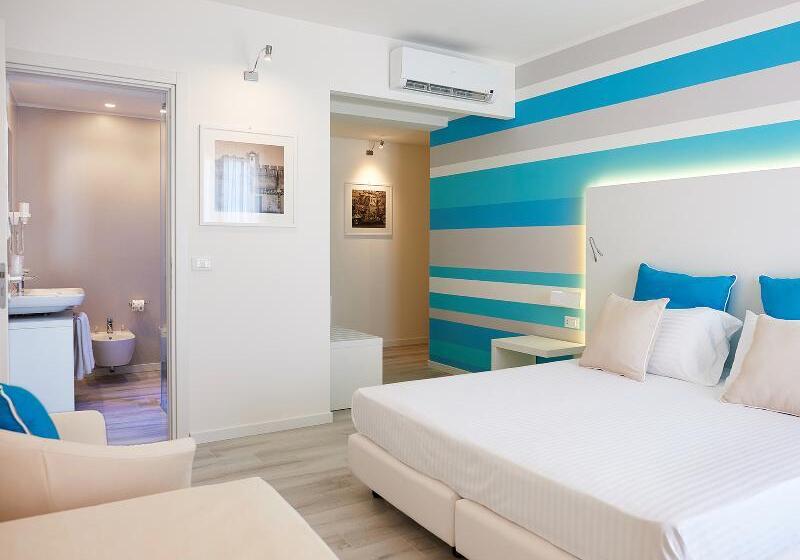 Четырехместный Номер Стандарт с Балконом, Marina Di Petrolo Hotel & Spa