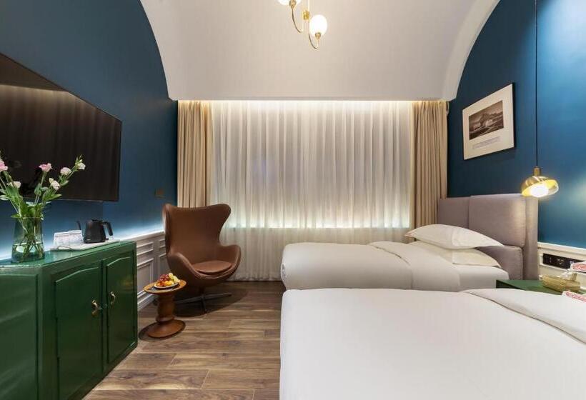 חדר בסיסי, 鼓浪屿和院黛峯人文民宿