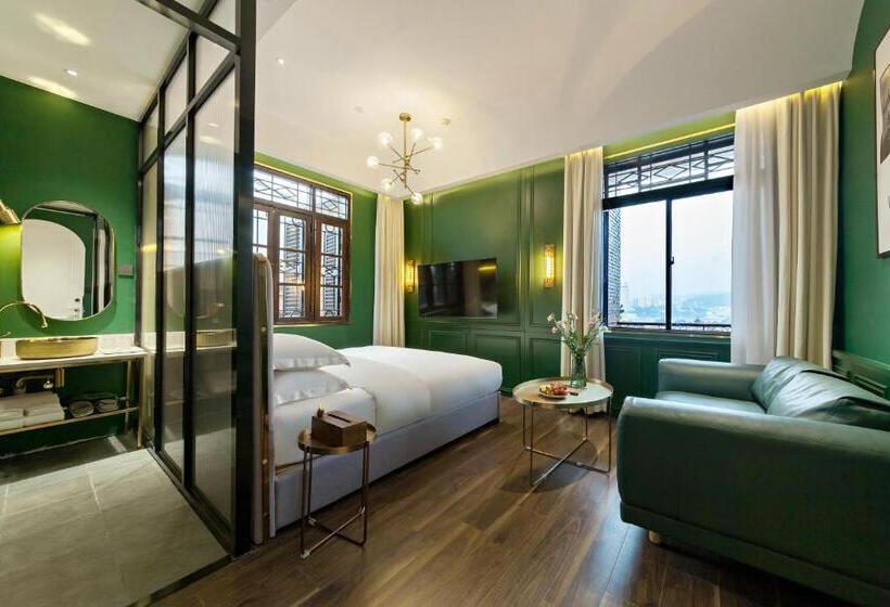 חדר סטנדרט נוף לים, 鼓浪屿和院黛峯人文民宿