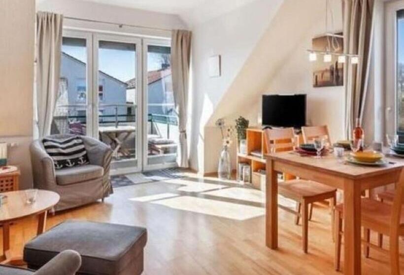 Апартаменты 1 Спальня с Балконом, Waldstr 34 Wo 05