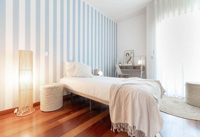 اتاق استاندارد یک تخته با سرویس بهداشتی مشترک, Akicity Beja Rooms