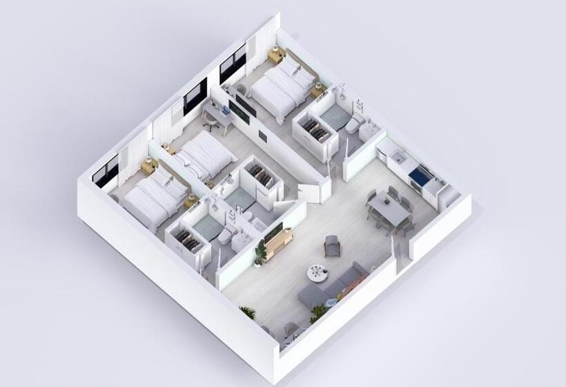 آپارتمان 3 خوابه, Governors Village   1,2,3 & 4 Bedroom Apartments On Seven Mile Beach Corridor