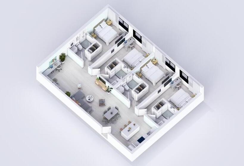 آپارتمان 4 خوابه, Governors Village   1,2,3 & 4 Bedroom Apartments On Seven Mile Beach Corridor