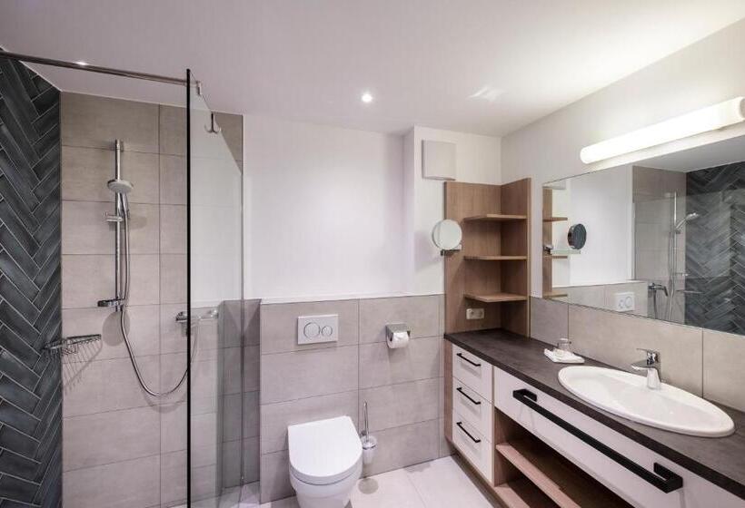 Апартаменты 1 Спальня Нижний Этаж, Private Homes Alpin Spa Apartments