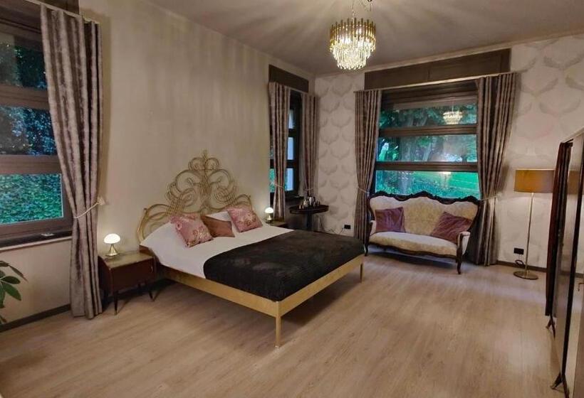 디럭스 룸 킹사이즈 침대, Villa Giordana