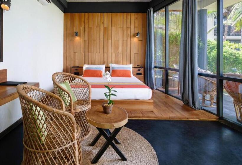 스탠다드 룸 가든 전망, Lankavatara Ocean Retreat & Spa