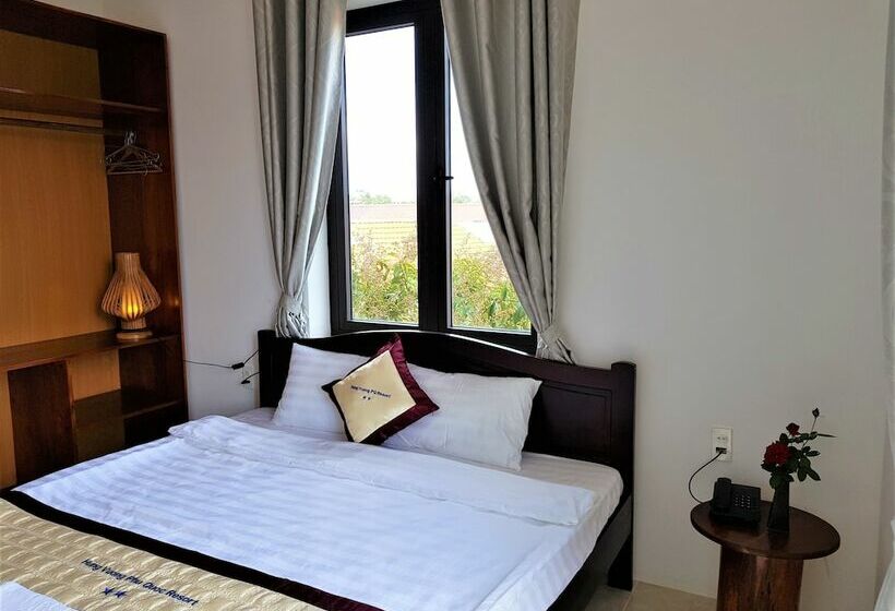 اتاق لوکس با چشم‌انداز باغ, Hung Vuong Resort