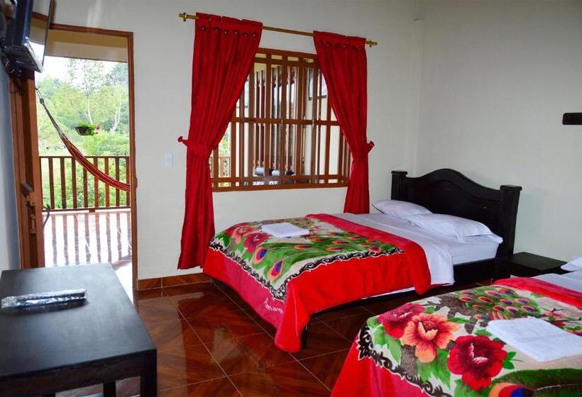 اتاق استاندارد چهار تخته, Hospedaje Y Camping Buena Vista