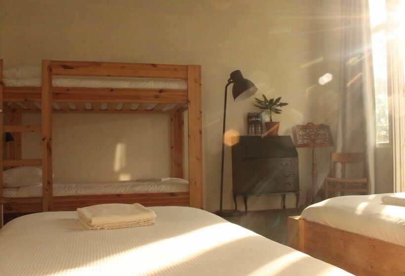 غرفة قياسية رباعية, Hostel Roots