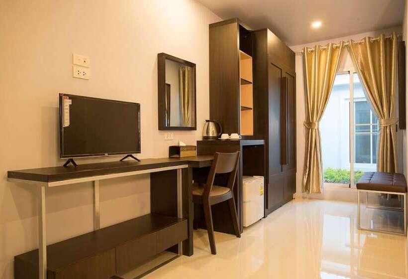 اتاق استاندارد با چشم‌انداز باغ, Pongsakorn Boutique Resort
