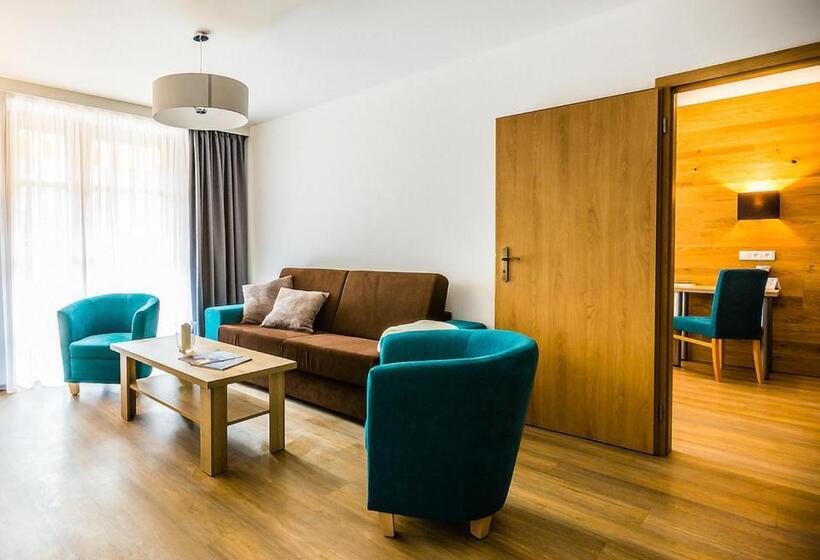 آپارتمان 1 خوابه با تراس, Amenity Hotel & Resort špindlerův Mlýn
