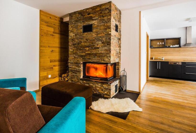 آپارتمان 1 خوابه با تراس, Amenity Hotel & Resort špindlerův Mlýn