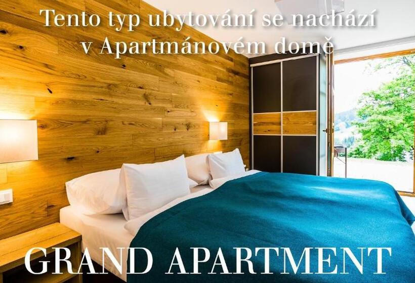 آپارتمان 1 خوابه با تراس, Amenity Hotel & Resort špindlerův Mlýn
