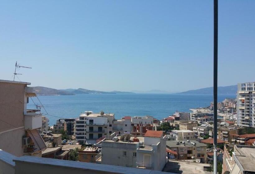 اتاق استاندارد با چشم‌انداز دریا, Ideal Aparthotel Saranda