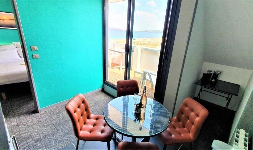 Апартаменты 1 Спальня Вид на Море, Le Thalassa Hôtel & Spa