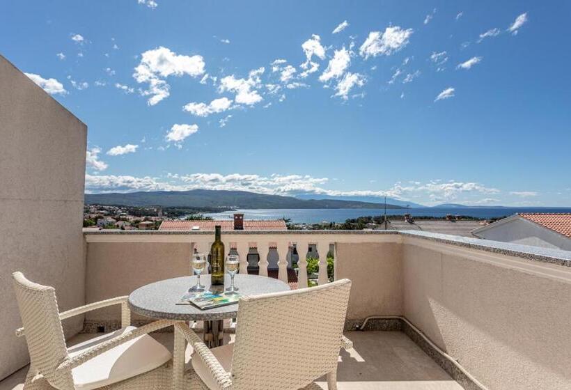 اتاق استاندارد با بالکن, Villa Ana