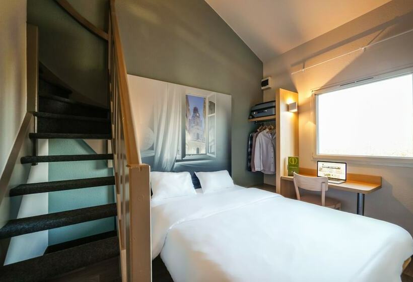 غرفة قياسية رباعية, B&b Hotel Nantes Atlantis Le Zenith