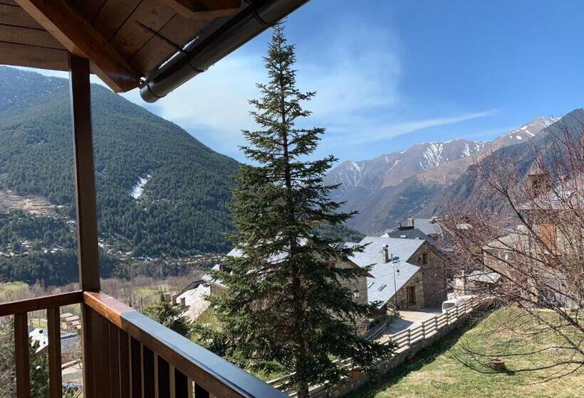 Quarto standart com varanda, El Xalet De Taüll Hotel Rural