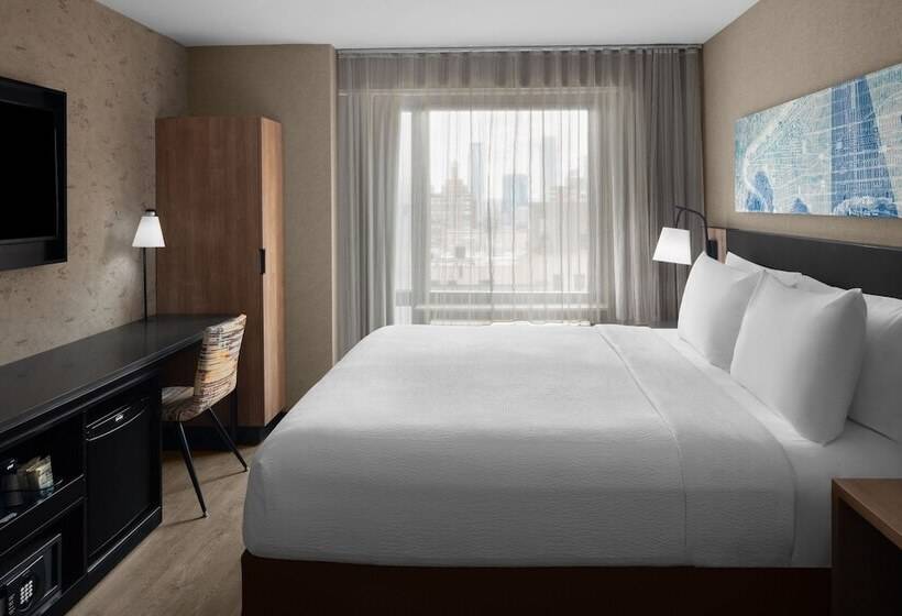 Quarto Estandar Cama Casal, Courtyard By Marriott New York World Trade Center Area