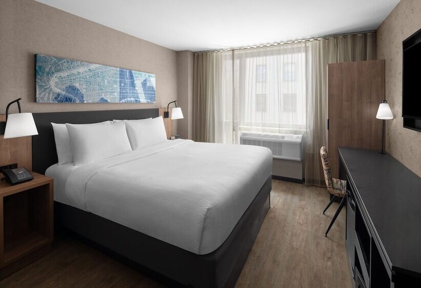 Quarto Estandar Cama Casal, Courtyard By Marriott New York World Trade Center Area