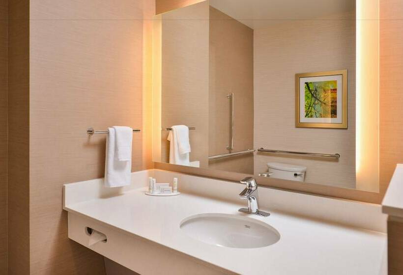 חדר סטנדרט שתי מיטות זוגיות, Fairfield Inn & Suites By Marriott Eugene East/springfield