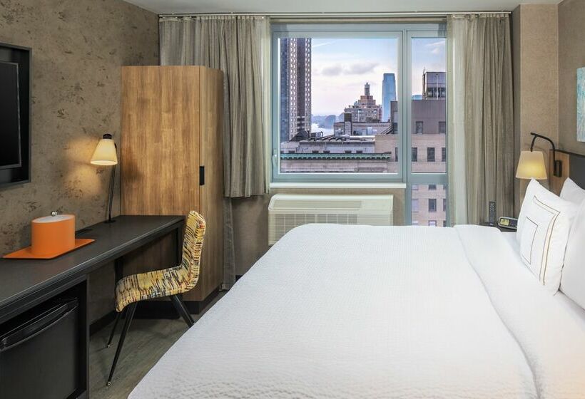Quarto Estandar Cama Casal, Courtyard By Marriott New York World Trade Center Area