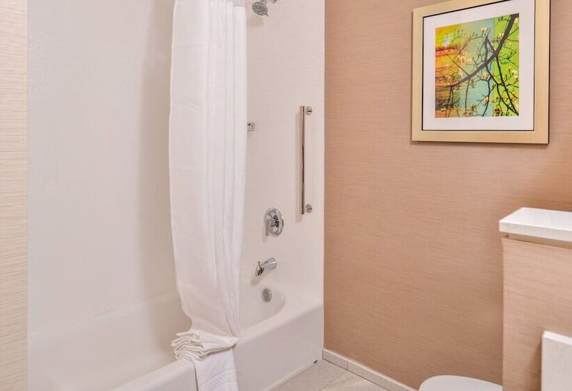 חדר סטנדרט מיטה זוגית, Fairfield Inn & Suites By Marriott Eugene East/springfield
