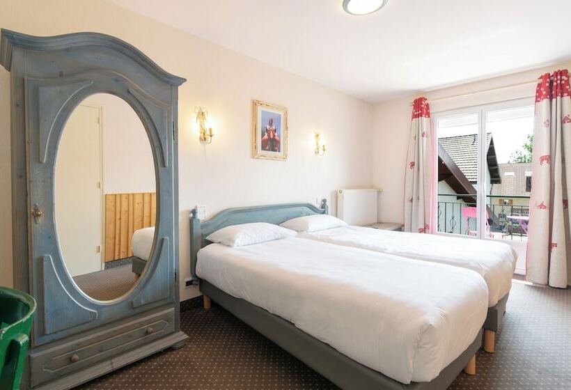 اتاق استاندارد با بالکن, Hôtel De La Poste