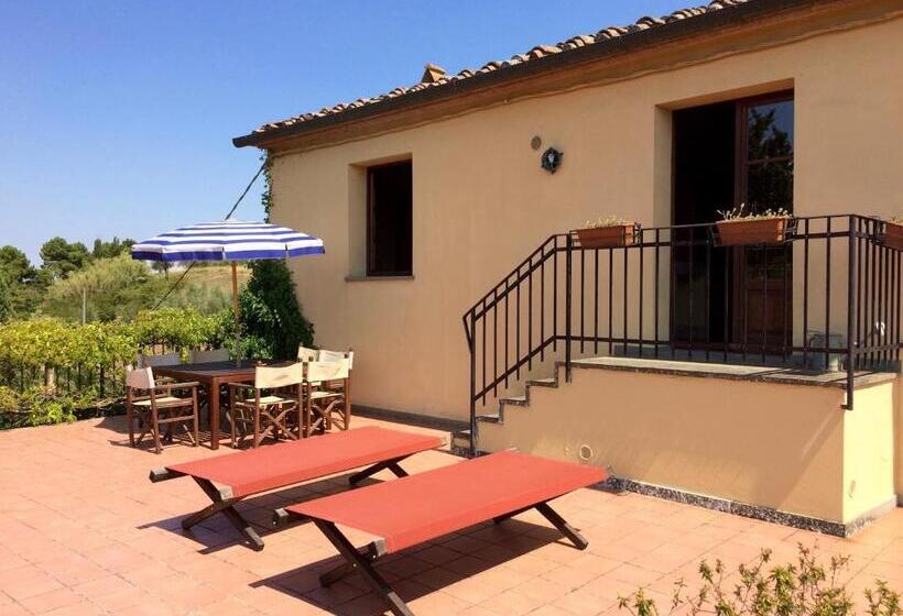 Апартаменты 1 Спальня с Террасой, Agriturismo La Palazzina