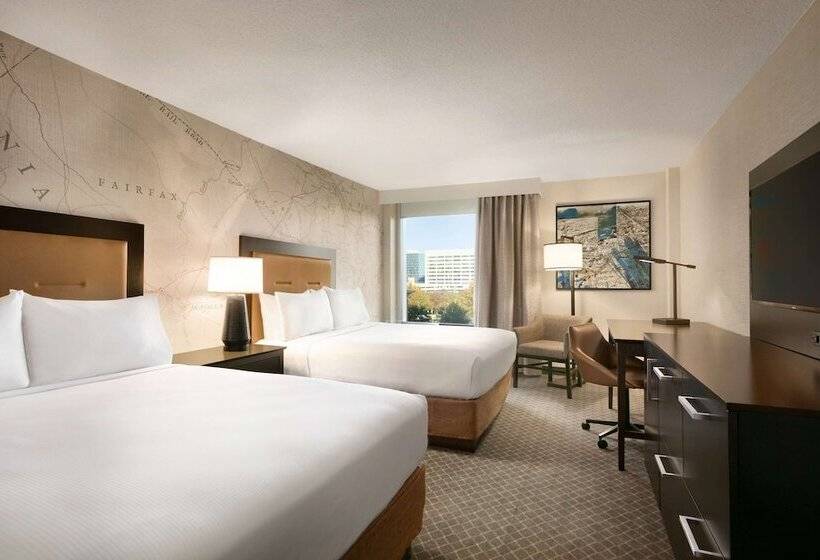 스탠다드 룸 더블 침대 2개, Doubletree By Hilton Mclean Tysons