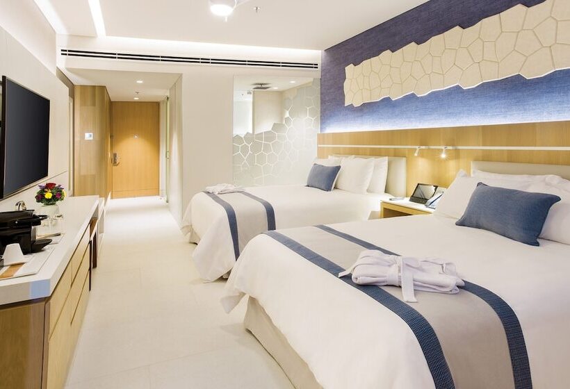 Номер Deluxe Кровать Куин, Dreams Vista Cancun Golf & Spa Resort
