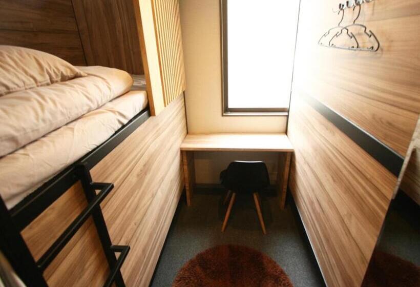 Standardzimmer mit Etagenbett und gemeinsamen Bad, Namba Guesthouse Hive