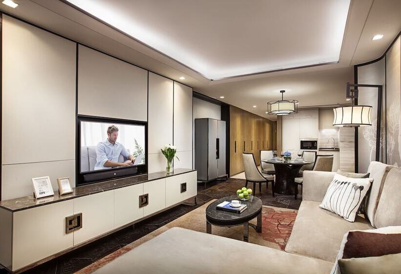 آپارتمان اجرایی 1 خوابه, Ascott Riverside Garden Beijing