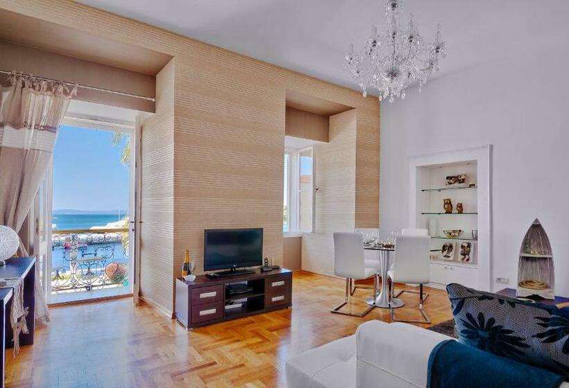 침실 1개 바다 전망 아파트, Riva Apartments