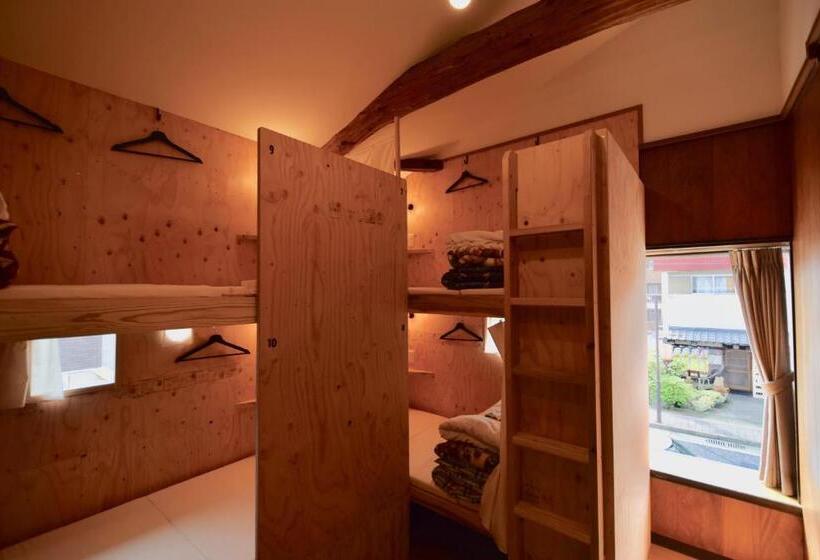 经济四人间 - 带共用浴室, Saga International Guesthouse Hagakure