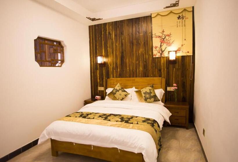 اتاق استاندارد با چشم‌انداز باغ, Chaozhou Hello Inn