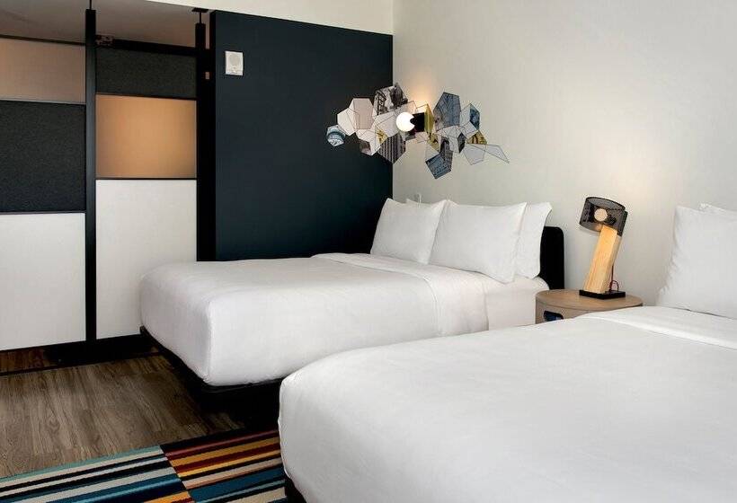 Номер Стандарт 2 Двуспальные Кровати, Aloft Buffalo Downtown