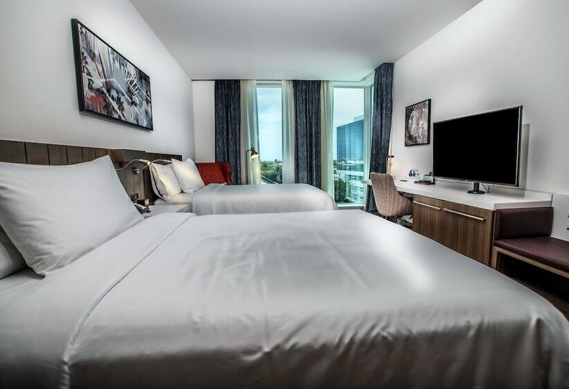 Номер Стандарт 2 Двуспальные Кровати, Hilton Garden Inn West Palm Beach I95 Outlets