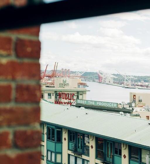 景色の見えるデラックスルーム, Palihotel Seattle