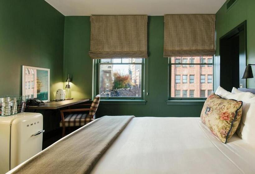 景色の見えるデラックスルーム, Palihotel Seattle